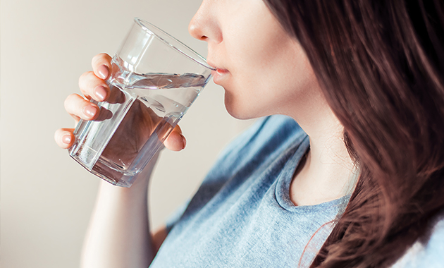 boire l'eau du robinet filtrée