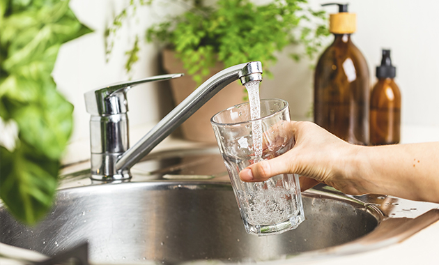 eau du robinet à la maison